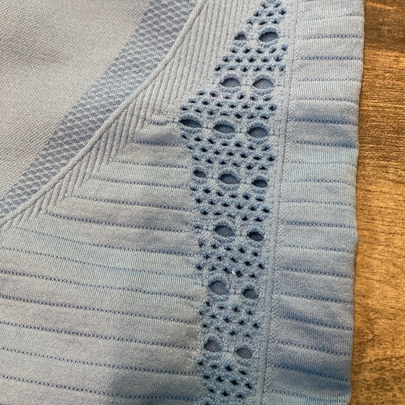 Gymshark Seamless Leggings Blue Medium - Picture 4 of 7